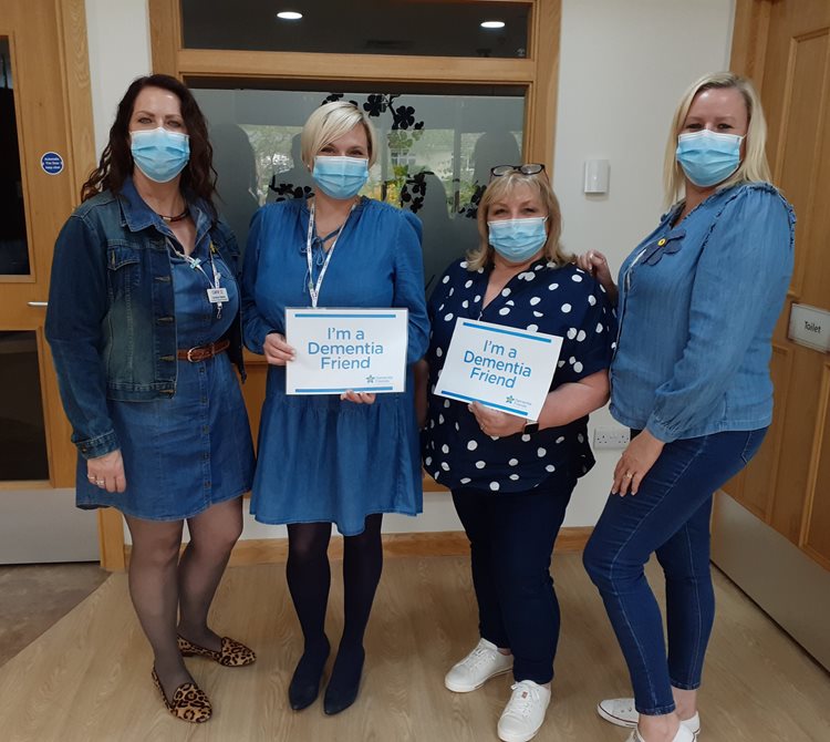 It’s in their jeans – local care home does Denim for Dementia